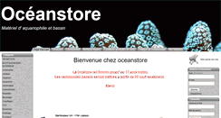 Desktop Screenshot of oceanstore.fr